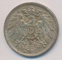 Német Birodalom 1915D 1M Ag T:1-,2 
German Empire 1915D 1 Mark Ag C:AU,XF