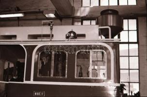 1987 Kis gőzmozdony a HÉV-hez, 20 db szabadon felhasználható vintage negatív, 24x36 mm