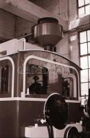 1987 Kis gőzmozdony a HÉV-hez, 20 db szabadon felhasználható vintage negatív, 24x36 mm