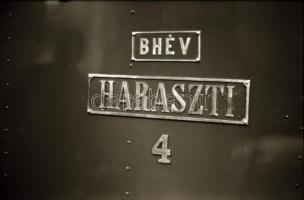 1987 Kis gőzmozdony a HÉV-hez, 20 db szabadon felhasználható vintage negatív, 24x36 mm