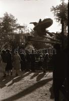 cca 1960 A Vidámparkban készült privát felvételek, 11 db szabadon felhasználható vintage negatív, 6x...