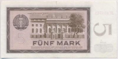 NDK 1964. 5M T:II,II-
GDR 1964. 5 Mark C:XF,VF
Krause 22