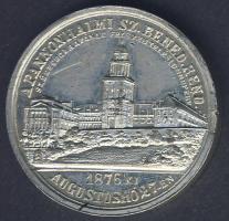 1876. "Pannonhalmi Sz. Benedek Rend" székesegyházi felszentelési Zn zseton T:1-/2 ph