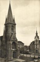 1931 Kaposvár, Kossuth tér, Római katolikus templom, üzlet