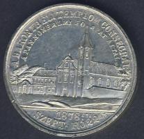 1878. "A Bakonybéli templom consecral" Zn zseton T:1-