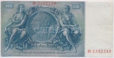 Német Harmadik Birodalom 1935. 100M T:III 
German Third Reich 1935. 100 Mark C:F