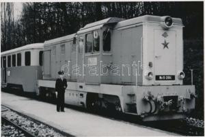 13 db mozdonyt ábrázoló kisebb negatív + 11 nagyobb méretű negatív / 13 smaller and 11 larger negatí...