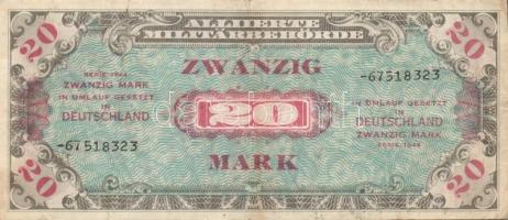 Német 3. Birodalom/Wehrmacht kiadás (Német Véderő) 1942. 1Rpf (3x) + 1944. Nemzetközi megszállás/szo...