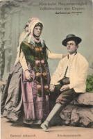 Népviselet Magyarországból. Baranyai sokácok, népviselet / Schokatzentracht / Hungarian folklore, traditional costumes (EK)