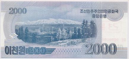 Észak-Korea 2008. 2000W "MINTA" T:I,I-
North Korea 2008. 2000 Won "SPECIMEN" C:...