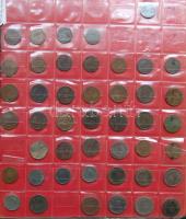 Hagyaték fémpénz tétel, 355db, régi és új, főleg magyar, kevés némettel és külföldivel, benne jobbak...