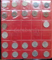 Hagyaték fémpénz tétel, 355db, régi és új, főleg magyar, kevés némettel és külföldivel, benne jobbak...