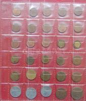 Hagyaték fémpénz tétel, 355db, régi és új, főleg magyar, kevés némettel és külföldivel, benne jobbak...