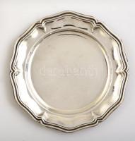 Ezüst(Ag) 5 db poháralátét, jelzett, d: 7,7 cm, nettó: 50,6 g