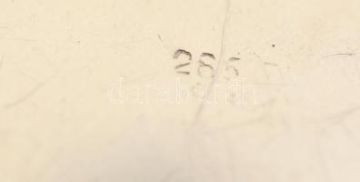 Ezüst(Ag) 5 db poháralátét, jelzett, d: 7,7 cm, nettó: 50,6 g