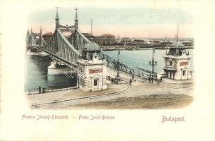 Budapest, Ferenc József híd, budai hídfő, Közraktár