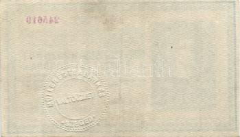 1918. 25K "Hullámos" 3026 sorozatszámmal "Szeged-váltóüzlet" szárazbélyegzővel, ...