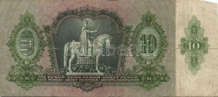 1932-1941. 10P, 20P, 50P, 100P zöld nyilaskeresztes fny-sal + 10P, 20P, 50P, 100P zöld "Kerület...