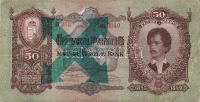 1932-1941. 10P, 20P, 50P, 100P zöld nyilaskeresztes fny-sal + 10P, 20P, 50P, 100P zöld "Kerület...