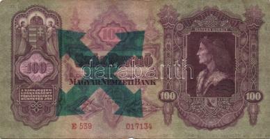 1932-1941. 10P, 20P, 50P, 100P zöld nyilaskeresztes fny-sal + 10P, 20P, 50P, 100P zöld "Kerület...