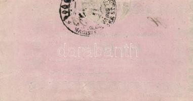 Miskolc 1860. 10kr vékonyabb típusú értékszám T:I