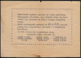 cca 1945-1956 "Anyák!" Szociáldemokrata Párt röplap 3 db + forradalmi harcokban elesett fi...