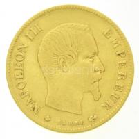 Franciaország 1860BB 10Fr Au III. Napóleon (3,20g/0.900) T:2,2- France 1860BB 10 Francs Au Napoleon III (3,20g/0.900) C:XF,VF Krause KM#784.4