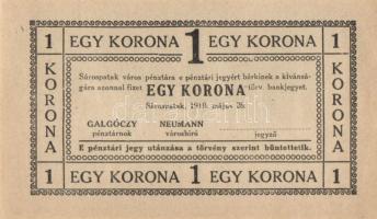 Sárospatak 1919. 1K T:I