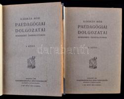 Kármán Mór paedagógiai dolgozatai rendszeres összeállításban I-II. Bp., 1909, Eggenberger-féle Könyv...