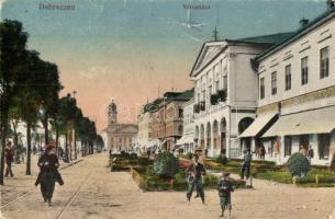 Debrecen, Városháza, Ludeser János, Csillag Arthur üzlete, konyhavasbútor raktár (fa)