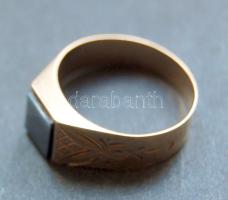 Régi köves aranygyűrű cca. 2gr, 8K Au (0,333)