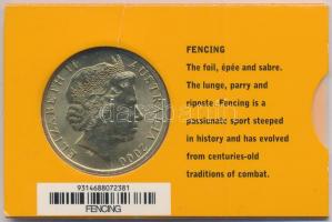 Ausztrália 2000. 5$ "Olimpiai érmegyűjtemény - Vívás" a sorozat 15. számú darabja, eredeti...