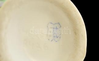 Herendi fogpiszkálótartó, kézzel festett, jelzett (koronás), hibátlan, m:5 cm