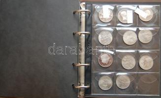 Szovjetunió 1970-93. 1R (62x), 3R (2x), 5R (8x), összesen 72db emlékpénz, benne 69db különböző! Érem...