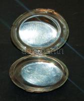 Régi púdertartó, kívül Ag, belül fém