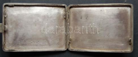 Régi cigarettatartó, Ag 138g, jó állapotban