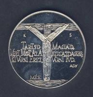 "MÉE-Kőrösfő Református templom" modern Ag  emlékérem T:PP Régi díszdobozban!