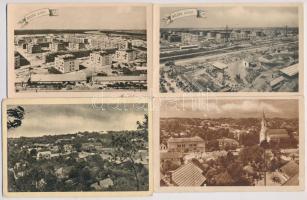Dunaújváros, Dunapentele, Sztálinváros; - 8 db modern képeslap / 8 modern postcards