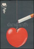 1980 Bp., Az egészség - érték! szórólap, kiadja: az Országos Egészségnevelési Intézet, 24×17 cm