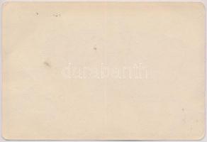 DN "Budapesti Műbútorasztalosok" jutalom utalványa 100Ft-ról, kitöltetlen T:I-,II