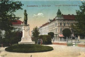 Szombathely, Deák liget, Horváth Boldizsár szobor (b)