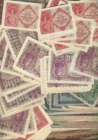 Vegyes magyar papírpénztétel, 550db, benne pengő és infla (458db), korona, ill. Osztrák-Magyar Bank ...