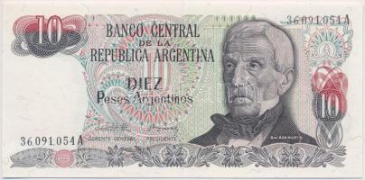 Argentína 1983-1984. 10P T:I Argentina 1983-1984. 10 Pesos C:UNC Krause 313