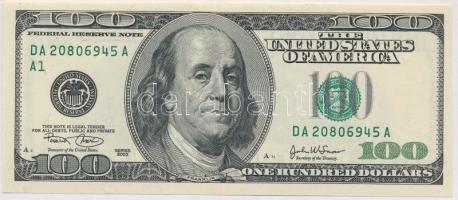 Amerikai Egyesült Államok 2003. (2003) 100$ Federal Reserve Note Rosario Marin - John H. Snow T:I USA 2003. (2003) 100 Dollars Federal Reserve Note Rosario Marin - John H. Snow C:UNC