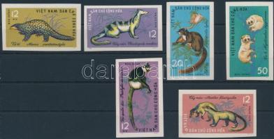 Vadvilág vágott sor, Wildlife imperforated set