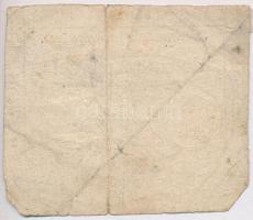 Franciaország 1793. 50s "Assignata" T:III,III- kis ragasztás
France 1793. 50 Sols "A...