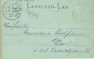 1900 Eger, Erlau; látkép, templomok, minaret