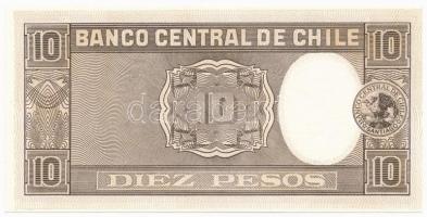 Chile 1947-1958. 10P (=1C) T:I
Chile 1947-1958. 10 Pesos (=1 Condor) C:UNC
Krause 111