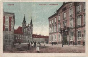Sopron, Várkerület, utcakép. Piri Dániel Nr. 746. (Rb)