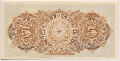 Paraguay 1907. 5P (=1/2 Peso Oro) T:I-
Paraguay 1907 5 Pesos (=1/2 Peso Oro) C:AU
Krause 156